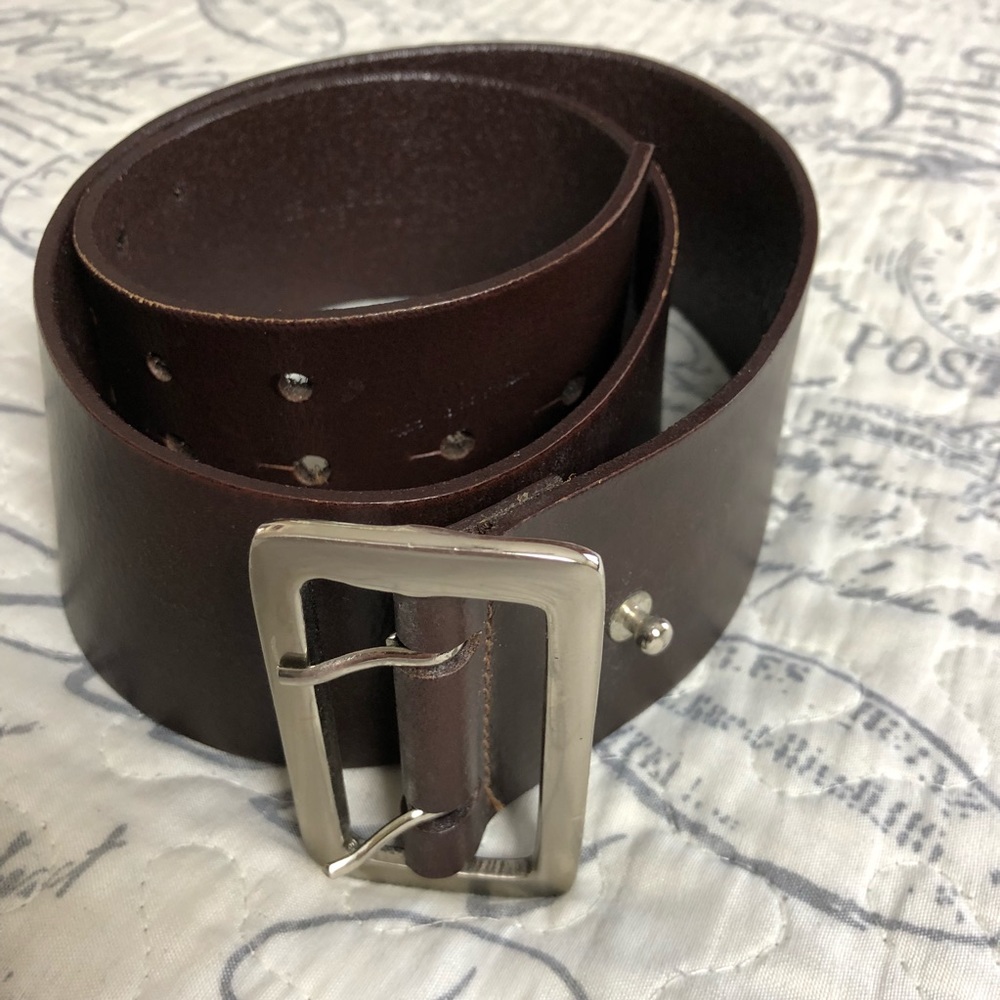Vintage Linea Pelle Leather Belt